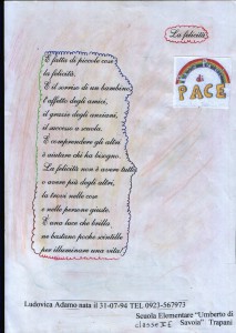 CONCORSO PASSAPAROLE DI PACE EDIZIONE 2004  2005 (1312)