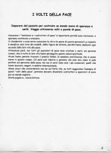 CONCORSO PASSAPAROLE DI PACE EDIZIONE 2004  2005 (1427)