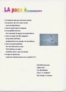 CONCORSO PASSAPAROLE DI PACE EDIZIONE 2004  2005 (1485)