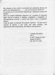 CONCORSO PASSAPAROLE DI PACE EDIZIONE 2004  2005 (1487)