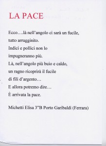 CONCORSO PASSAPAROLE DI PACE EDIZIONE 2004  2005 (1508)