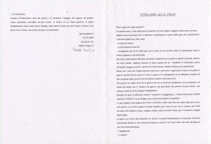 CONCORSO PASSAPAROLE DI PACE EDIZIONE 2004  2005 (542)