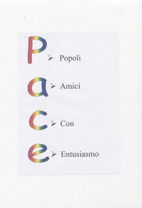 CONCORSO PASSAPAROLE DI PACE EDIZIONE 2004  2005 (551)