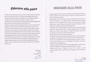 CONCORSO PASSAPAROLE DI PACE EDIZIONE 2004  2005 (562)