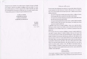 CONCORSO PASSAPAROLE DI PACE EDIZIONE 2004  2005 (563)