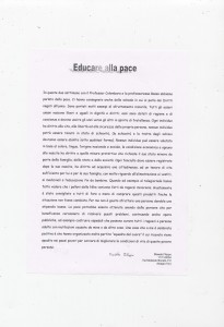 CONCORSO PASSAPAROLE DI PACE EDIZIONE 2004  2005 (565)