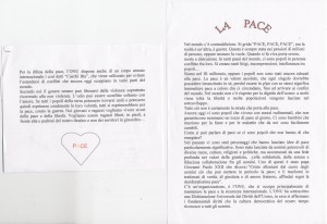 CONCORSO PASSAPAROLE DI PACE EDIZIONE 2004  2005 (686)