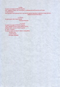 CONCORSO PASSAPAROLE DI PACE EDIZIONE 2004  2005 (890)
